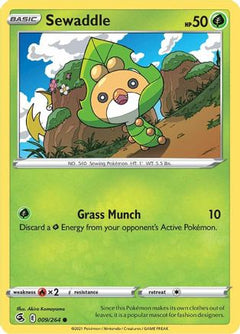 Sewaddle (009/264) [Sword & Shield: Fusion Strike]-1