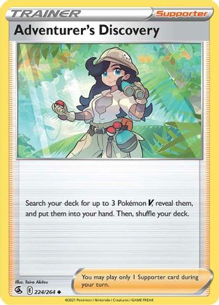 Adventurer's Discovery (224/264) [Sword & Shield: Fusion Strike]-1