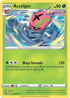 Accelgor (014/264) [Sword & Shield: Fusion Strike]-1