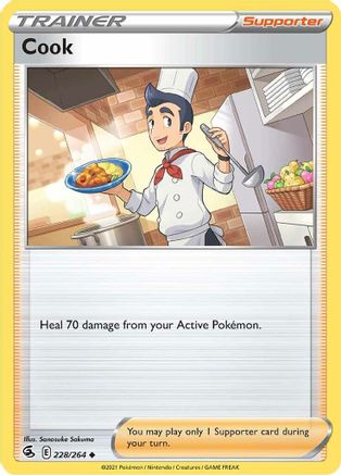Cook (228/264) [Sword & Shield: Fusion Strike]-1