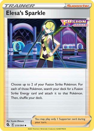 Elesa's Sparkle (233/264) [Sword & Shield: Fusion Strike]-1