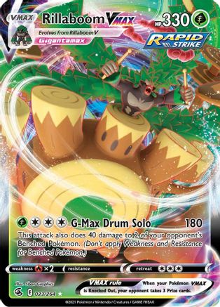 Rillaboom VMAX (023/264) [Sword & Shield: Fusion Strike]-1