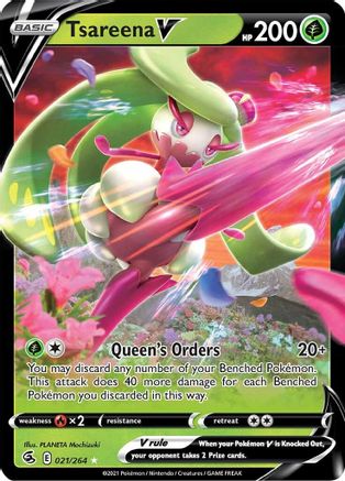 Tsareena V (021/264) [Sword & Shield: Fusion Strike]-1