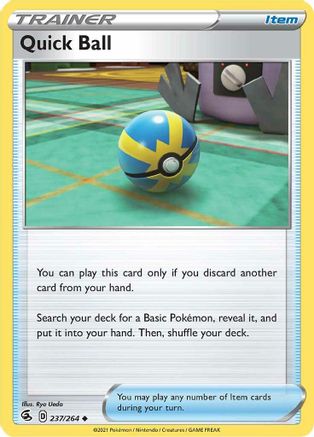 Quick Ball (237/264) [Sword & Shield: Fusion Strike]-1