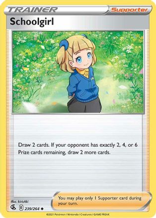 Schoolgirl (239/264) [Sword & Shield: Fusion Strike]-1