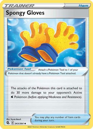 Spongy Gloves (243/264) [Sword & Shield: Fusion Strike]-1