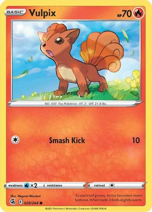 Vulpix (029/264) [Sword & Shield: Fusion Strike]-1