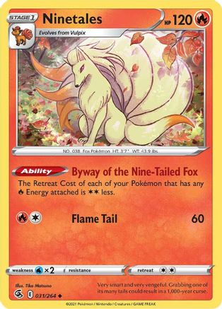 Ninetales (031/264) [Sword & Shield: Fusion Strike]-1