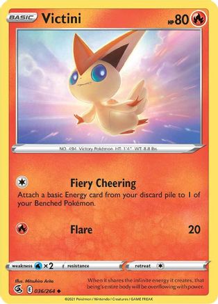 Victini (036/264) [Sword & Shield: Fusion Strike]-1