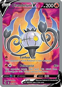 Chandelure V (247/264) [Sword & Shield: Fusion Strike]-1