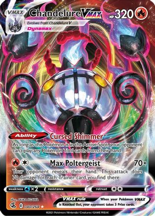 Chandelure VMAX (040/264) [Sword & Shield: Fusion Strike]-1