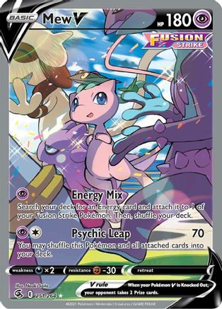 Mew V (251/264) [Sword & Shield: Fusion Strike]-1