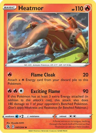 Heatmor (041/264) [Sword & Shield: Fusion Strike]-1