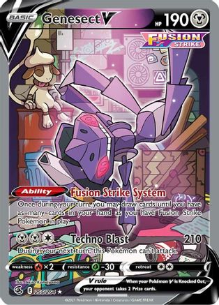 Genesect V (255/264) [Sword & Shield: Fusion Strike]-1