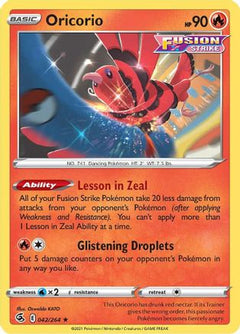 Oricorio (042/264) [Sword & Shield: Fusion Strike]-1