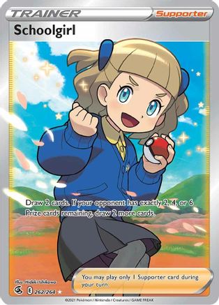 Schoolgirl (262/264) [Sword & Shield: Fusion Strike]-1