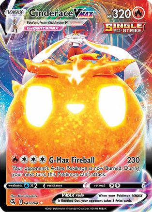 Cinderace VMAX (045/264) [Sword & Shield: Fusion Strike]-1