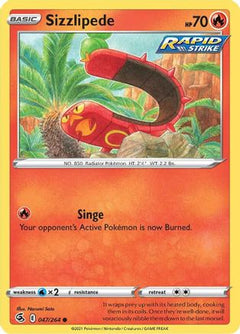 Sizzlipede (047/264) [Sword & Shield: Fusion Strike]-1