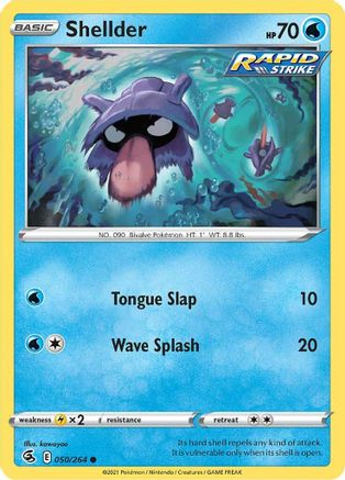 Shellder (050/264) [Sword & Shield: Fusion Strike]-1