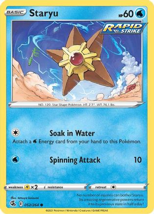Staryu (052/264) [Sword & Shield: Fusion Strike]-1