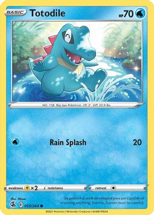 Totodile (055/264) [Sword & Shield: Fusion Strike]-1