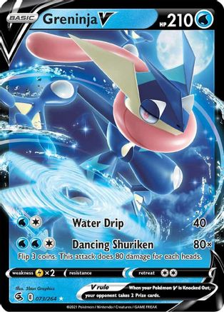 Greninja V (073/264) [Sword & Shield: Fusion Strike]-1