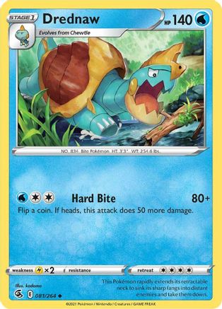 Drednaw (081/264) [Sword & Shield: Fusion Strike]-1