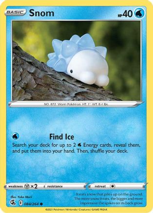 Snom (084/264) [Sword & Shield: Fusion Strike]-1