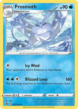 Frosmoth (085/264) [Sword & Shield: Fusion Strike]-1