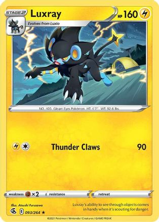 Luxray (093/264) [Sword & Shield: Fusion Strike]-1
