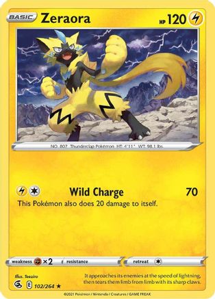 Zeraora (102/264) [Sword & Shield: Fusion Strike]-1