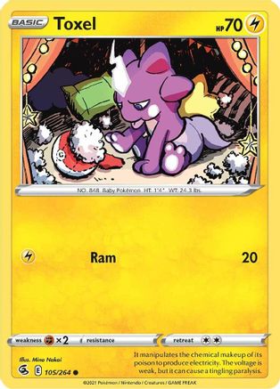 Toxel (105/264) [Sword & Shield: Fusion Strike]-1