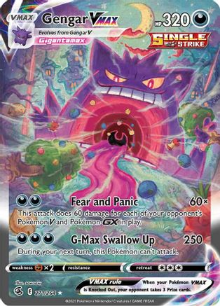 Gengar VMAX (271/264) [Sword & Shield: Fusion Strike]-1