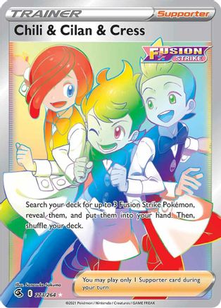 Chili & Cilan & Cress (273/264) [Sword & Shield: Fusion Strike]-1