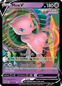 Mew V (113/264) [Sword & Shield: Fusion Strike]-1