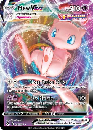 Mew VMAX (114/264) [Sword & Shield: Fusion Strike]-1