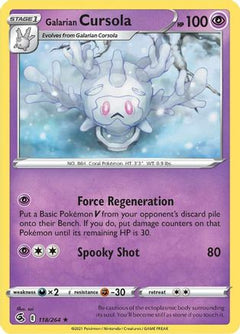 Galarian Cursola (118/264) [Sword & Shield: Fusion Strike]-1