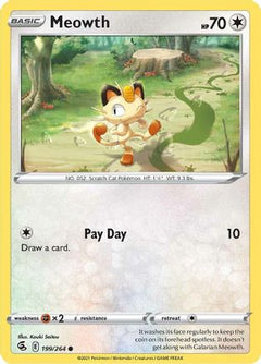 Meowth (199/264) [Sword & Shield: Fusion Strike]-1