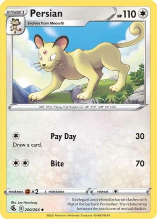 Persian (200/264) [Sword & Shield: Fusion Strike]-1