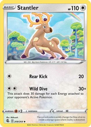 Stantler (208/264) [Sword & Shield: Fusion Strike]-1