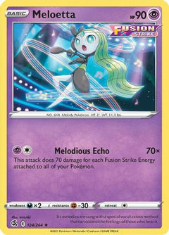 Meloetta (124/264) [Sword & Shield: Fusion Strike]-1