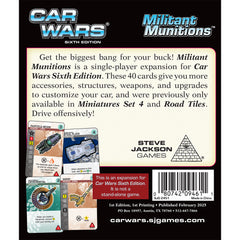 Car Wars - Militant Munitions