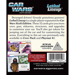 Car Wars - Lethal Lineup