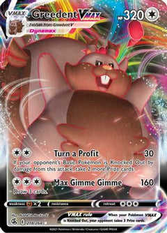 Greedent VMAX (218/264) [Sword & Shield: Fusion Strike]-1
