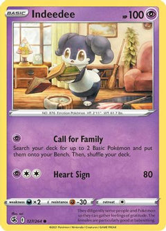 Indeedee (127/264) [Sword & Shield: Fusion Strike]-1