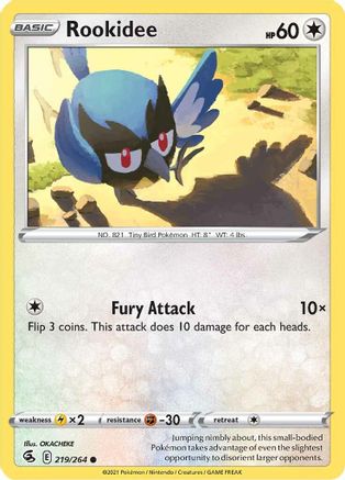 Rookidee (219/264) [Sword & Shield: Fusion Strike]-1