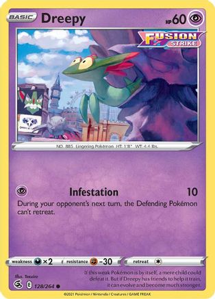 Dreepy (128/264) [Sword & Shield: Fusion Strike]-1