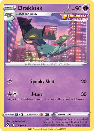 Drakloak (129/264) [Sword & Shield: Fusion Strike]-1
