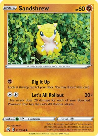 Sandshrew (131/264) [Sword & Shield: Fusion Strike]-1
