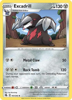 Excadrill (183/264) [Sword & Shield: Fusion Strike]-1